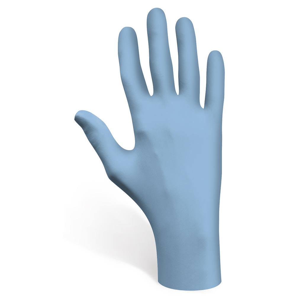 SHOWA 6050PF 4mil 100% nitrile, latex-free gloves