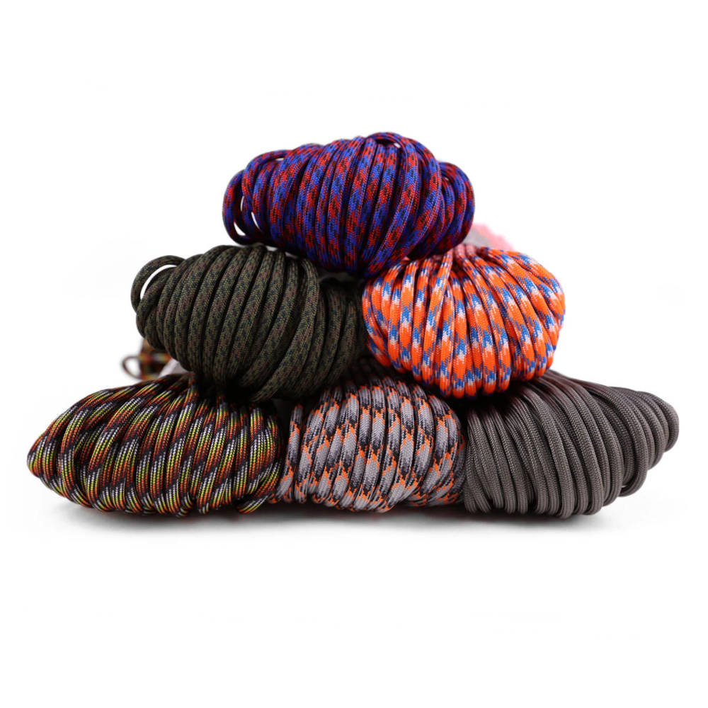 Atwood Rope, 550 Paracord, 7-Strand, 100' Random Color