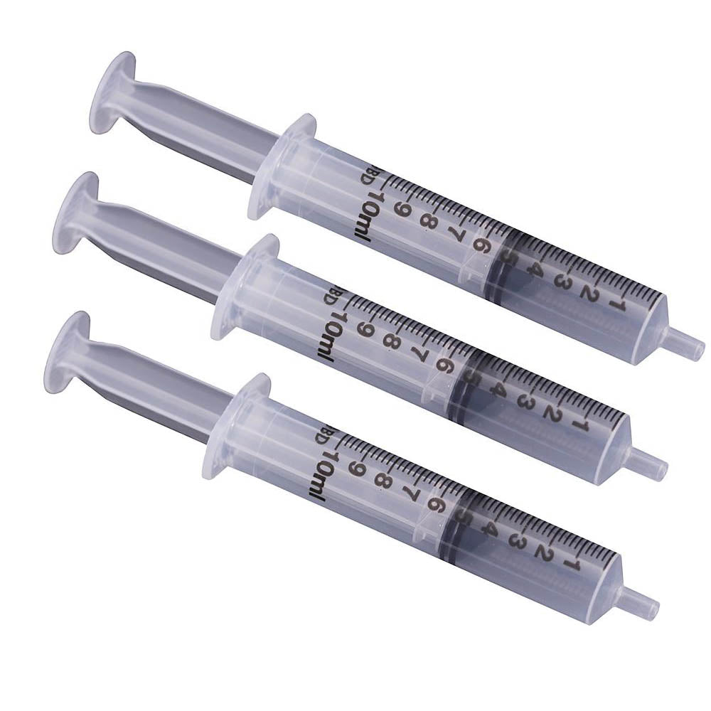 System Three 10cc Syringe 3 Pack