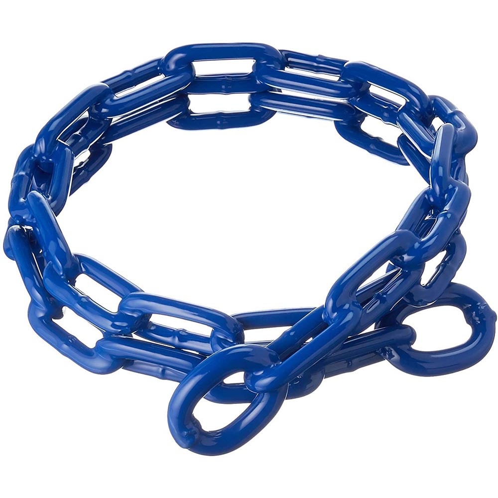PVC Coated Anchor Chain 5/16 x 5, Blue