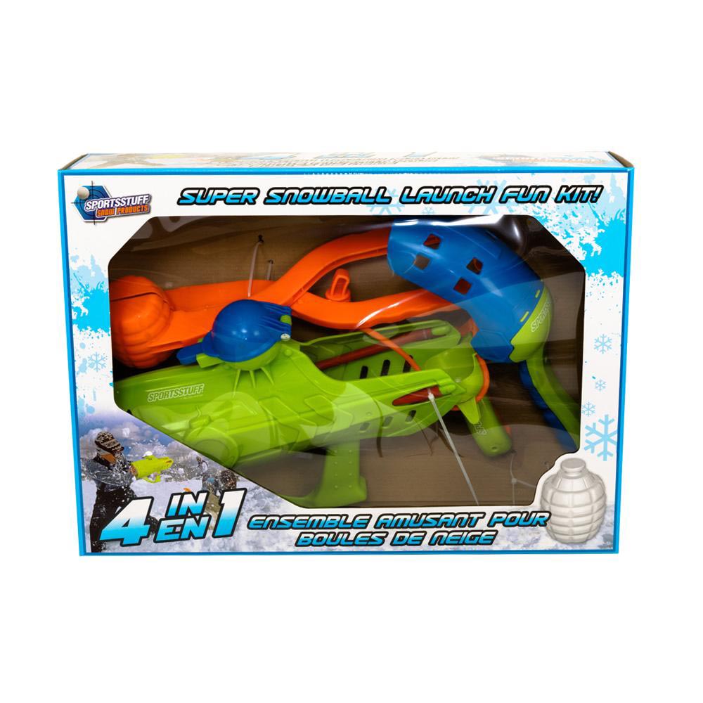 Snowball Fun Kit: Snowball Grenade Maker, Cannon, Launcher & Slingshot