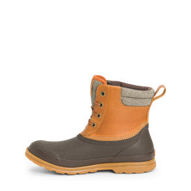 Open-Box Muck Men's Originals Duck Lace Boot, Tan / Dark Brown, 8