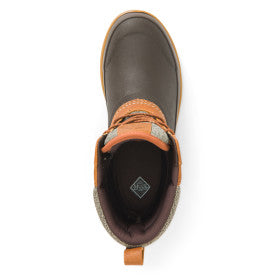 Open-Box Muck Womens Originals Duck Lace Boot, Tan / Dark Brown, 6