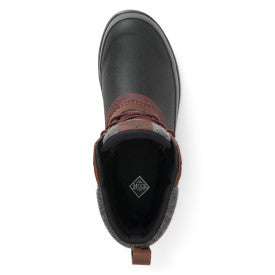 Muck Womens Originals Duck Lace Boot, Brown / Black