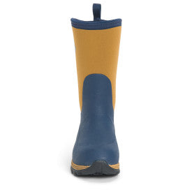 Muck Kids Rugged II Rain Boots, Navy / Tan