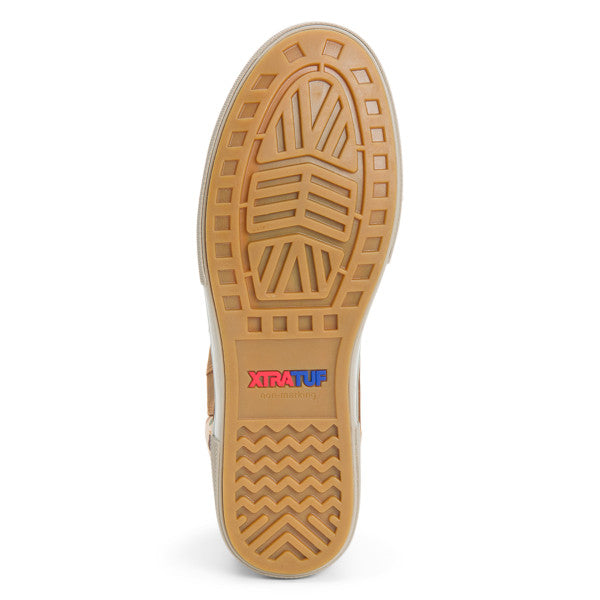 Xtratuf Men's Leather Ankle Deck Boot Lace Cathay Spice/Camo