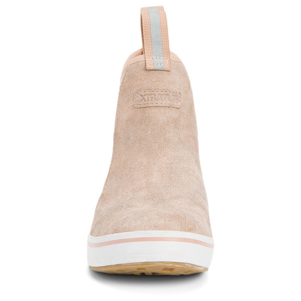 Open Box -Xtratuf Women's In Leather Ankle Deck Boot Pink Cream