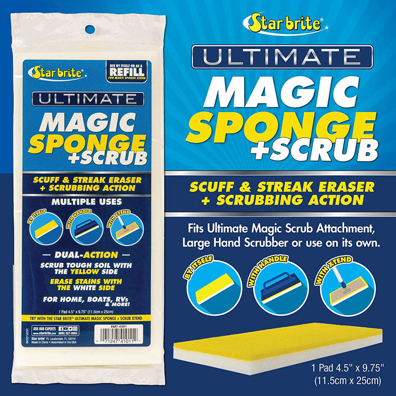 Ultimate Magic Sponge + Scrub