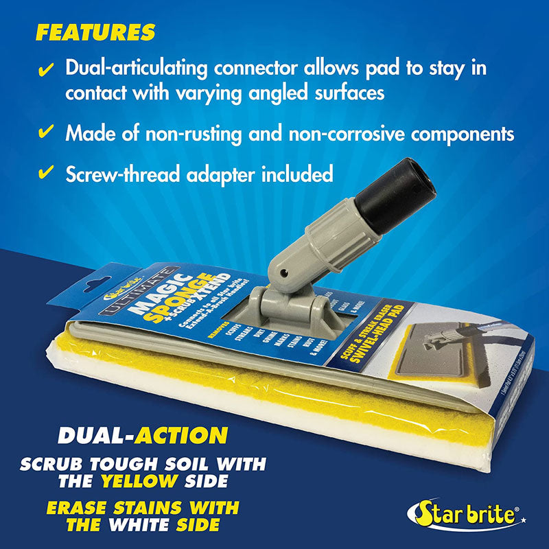 Ultimate Magic Sponge + Scrub Extend