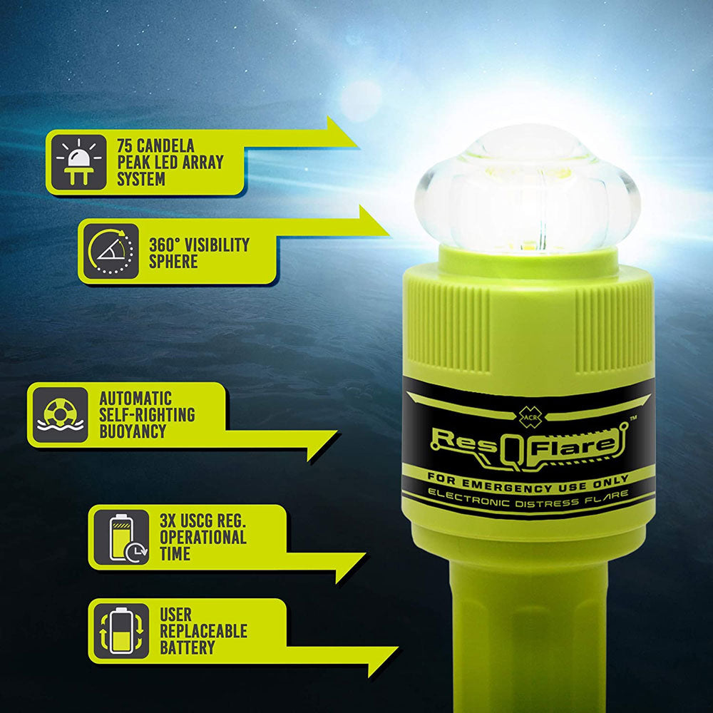 Electronic Distress Flare - LNK-ERS, ACR ResQFlare