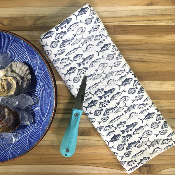 Coastal Kitchen Dish / Tea Towel, Single