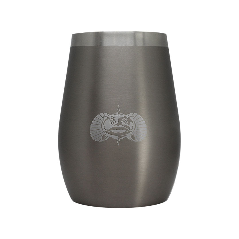 10 oz. Non-Tip Wine Tumbler, Graphite