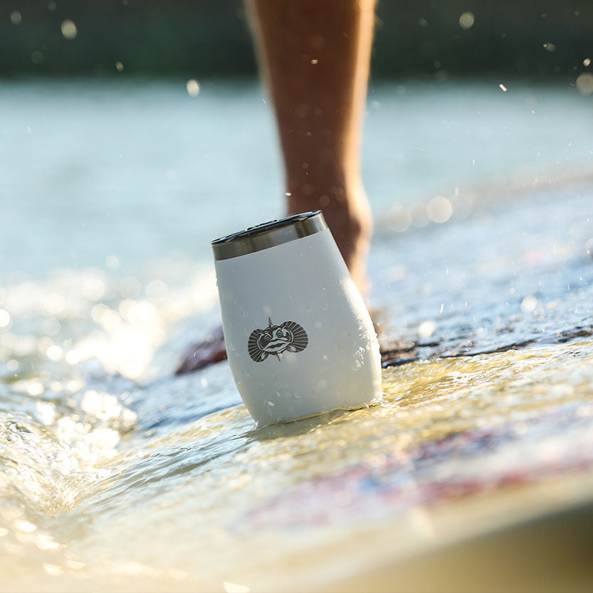 10 oz. Non-Tip Wine Tumbler, Graphite