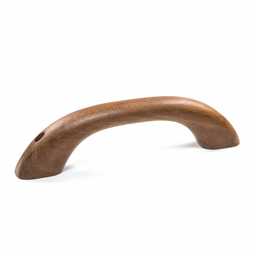 Solid Teak Grab Handle, 9-3/4" Long