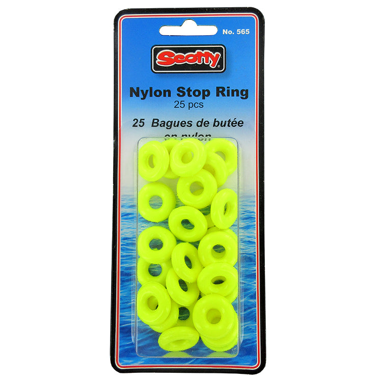 Stop rings, 25-Pack, 0565, Yellow