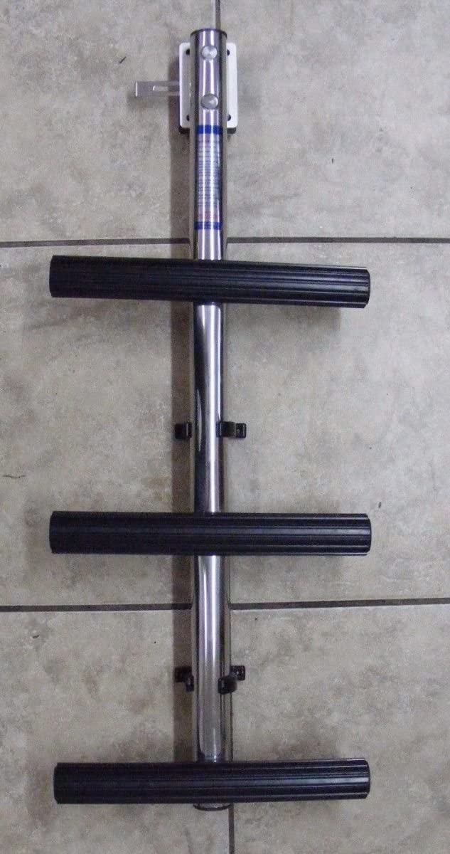 3-Step Telescope Dive Ladder 1.25" SS 316 Tube W/Mounting Bracket