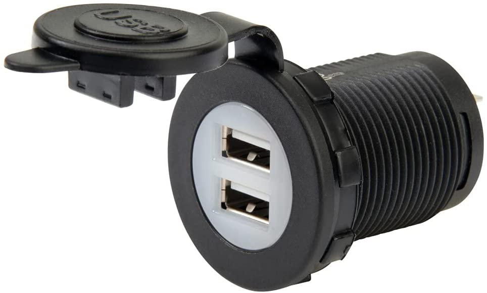 12/24V 4.8A Dual USB Charger, 12VDUSB48