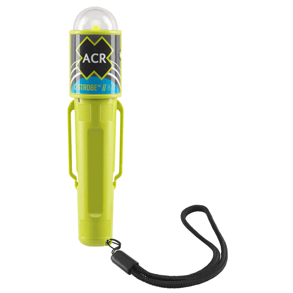 Life Jacket Emergency Signal Light, LED C-Strobe H2O, Water & Manual Activation