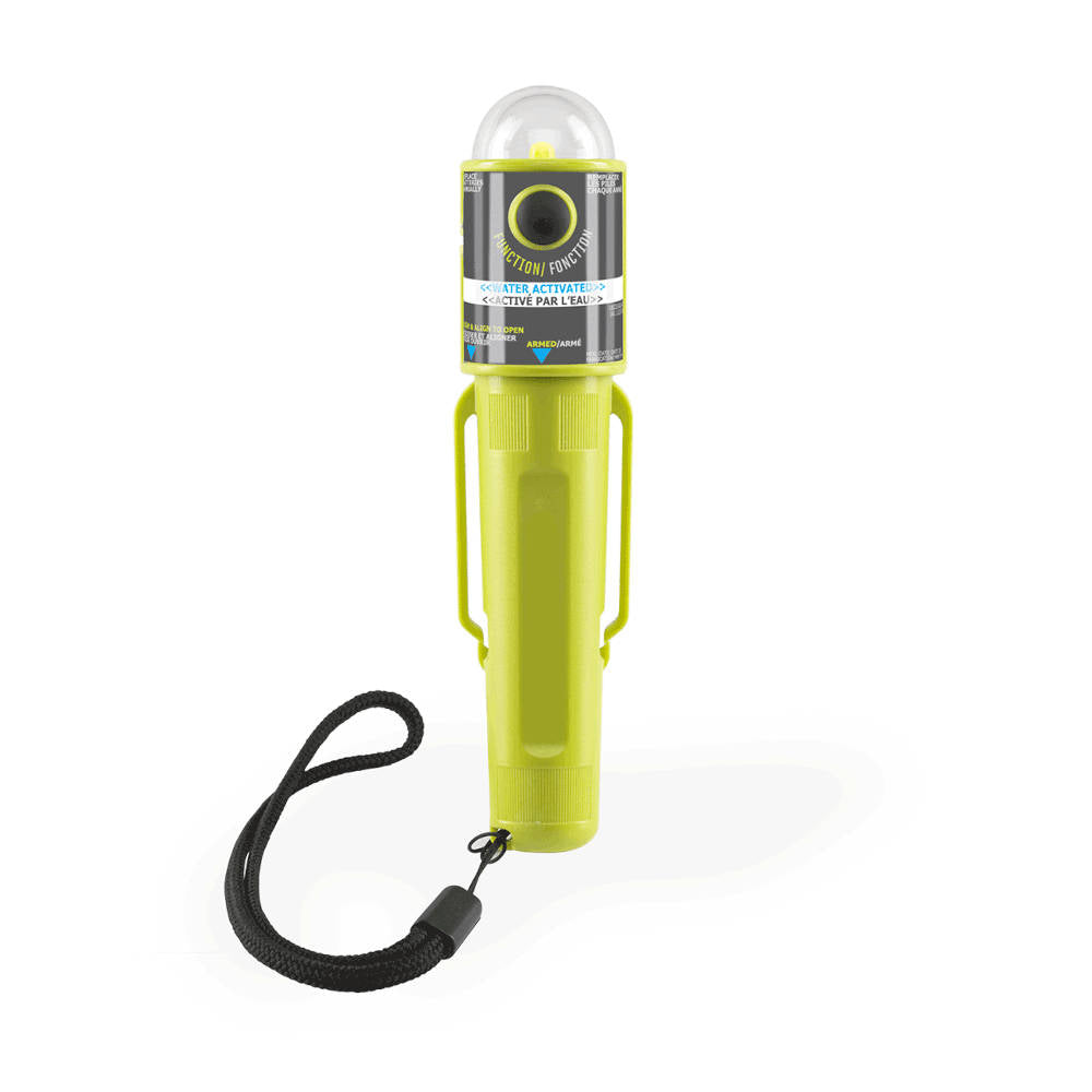 Life Jacket Emergency Signal Light, LED C-Strobe H2O, Water & Manual Activation