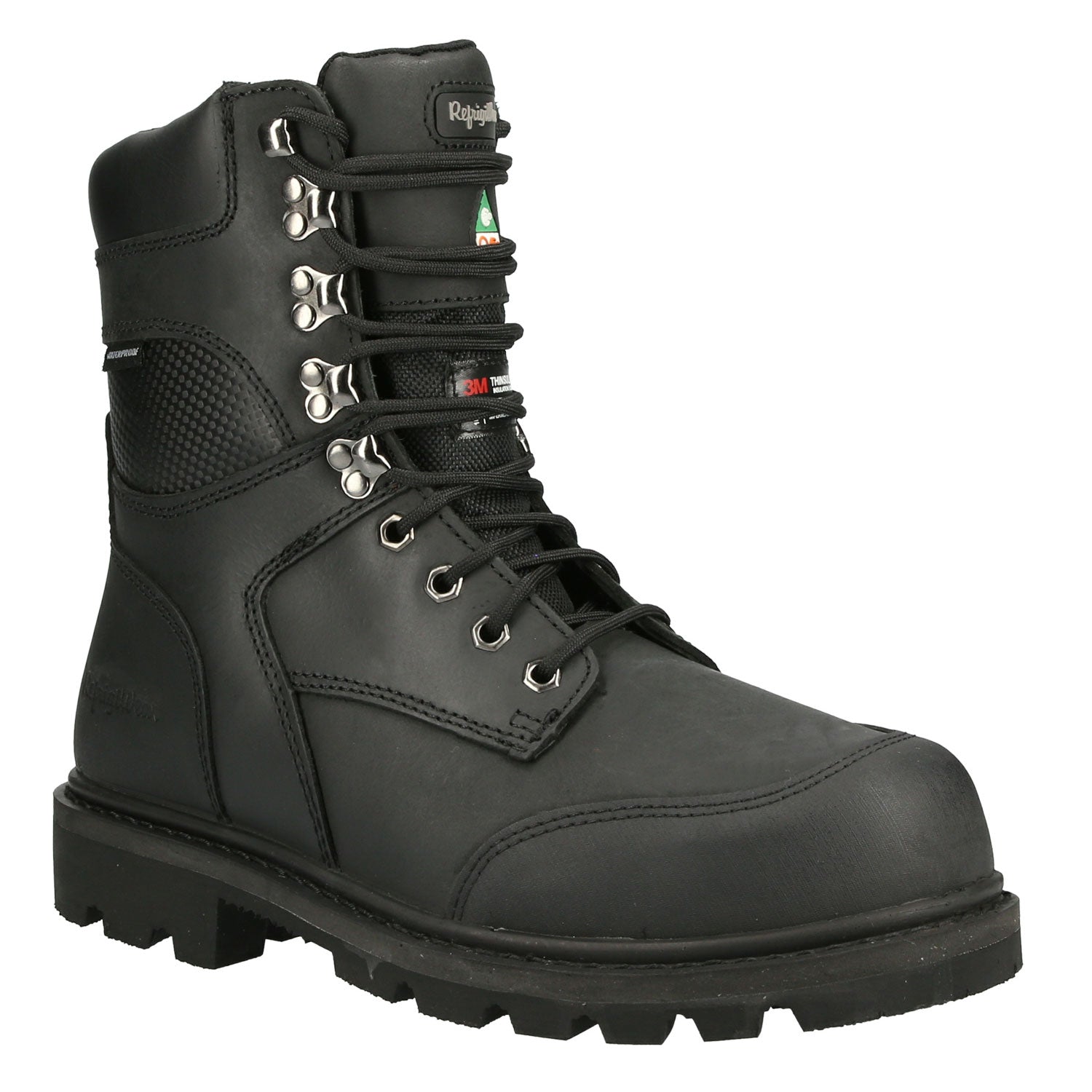 Refrigiwear Platinum Leather Boot (Black)