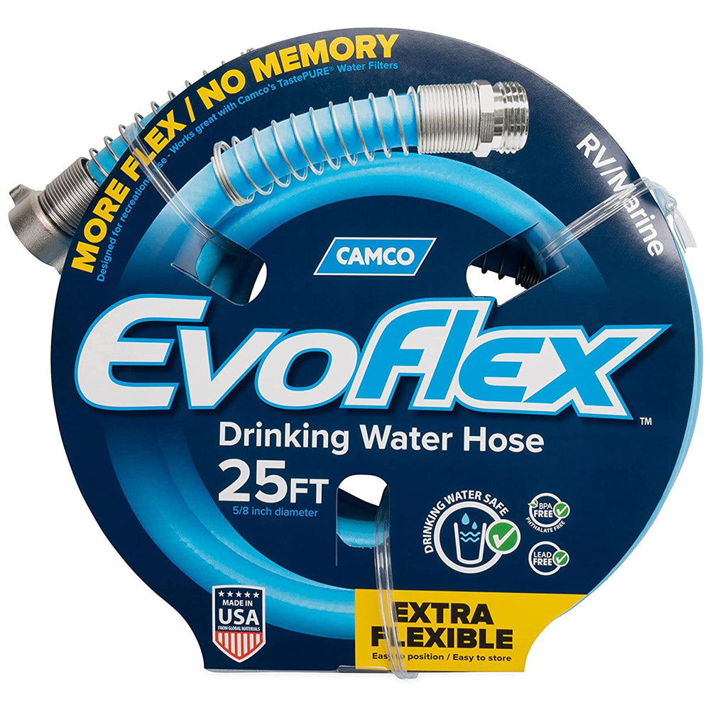 Camco EvoFlex Fresh Water Hose, 5/8" ID