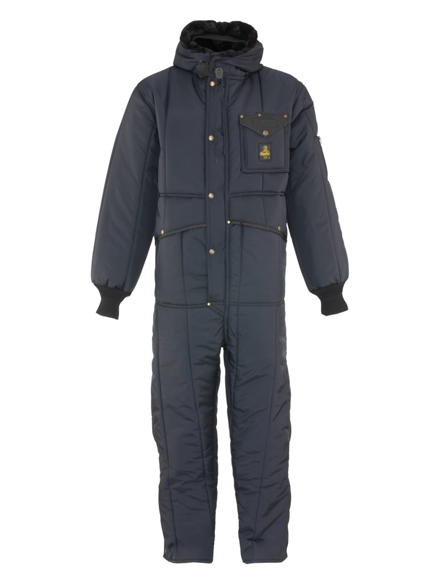 Iron-Tuff® Coveralls with Hood, Navy
