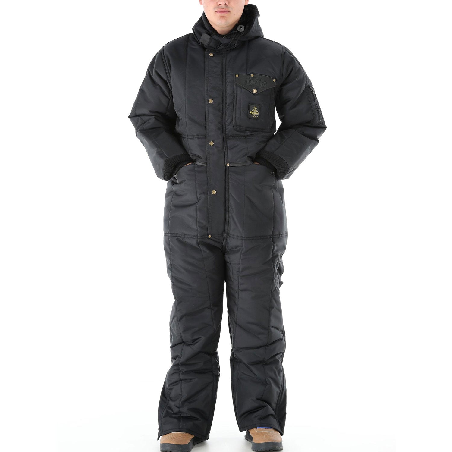 Iron-Tuff® Coveralls with Hood, Navy
