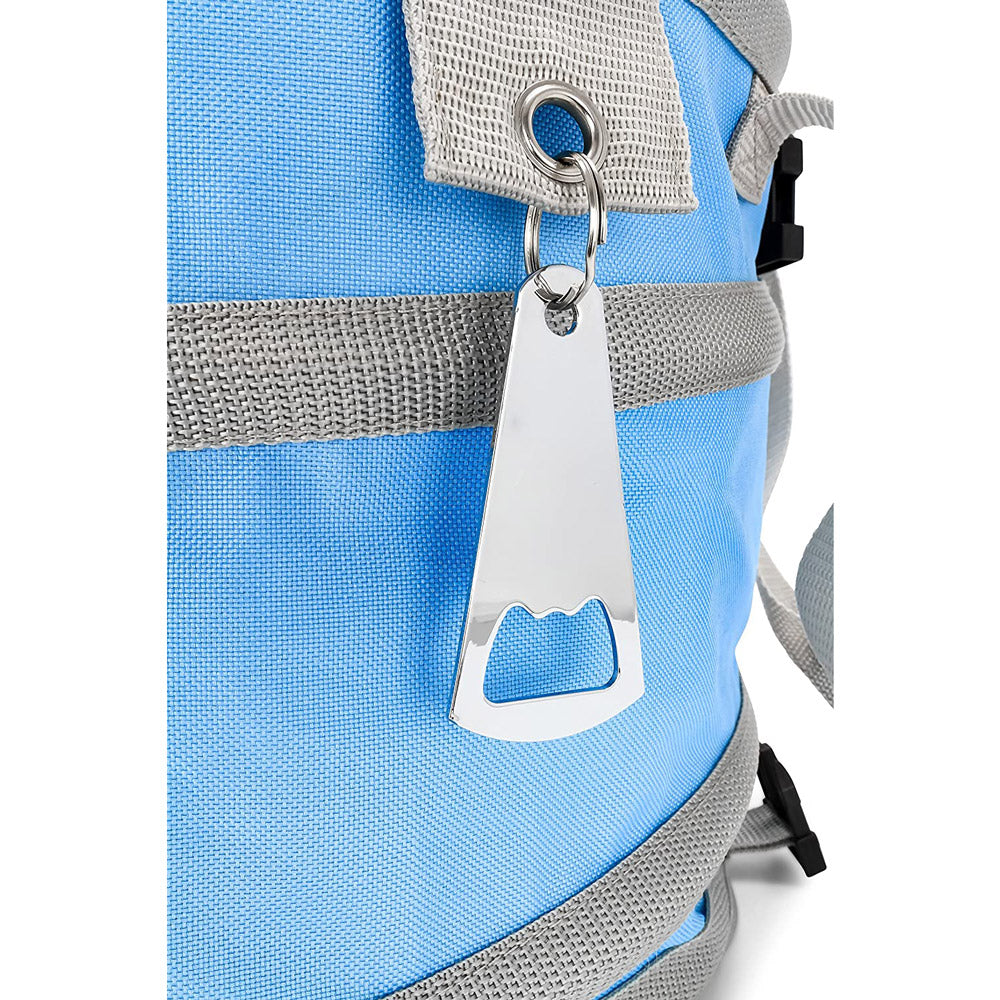 Camco Pop-Up Cooler, Blue, With Bottle Opener