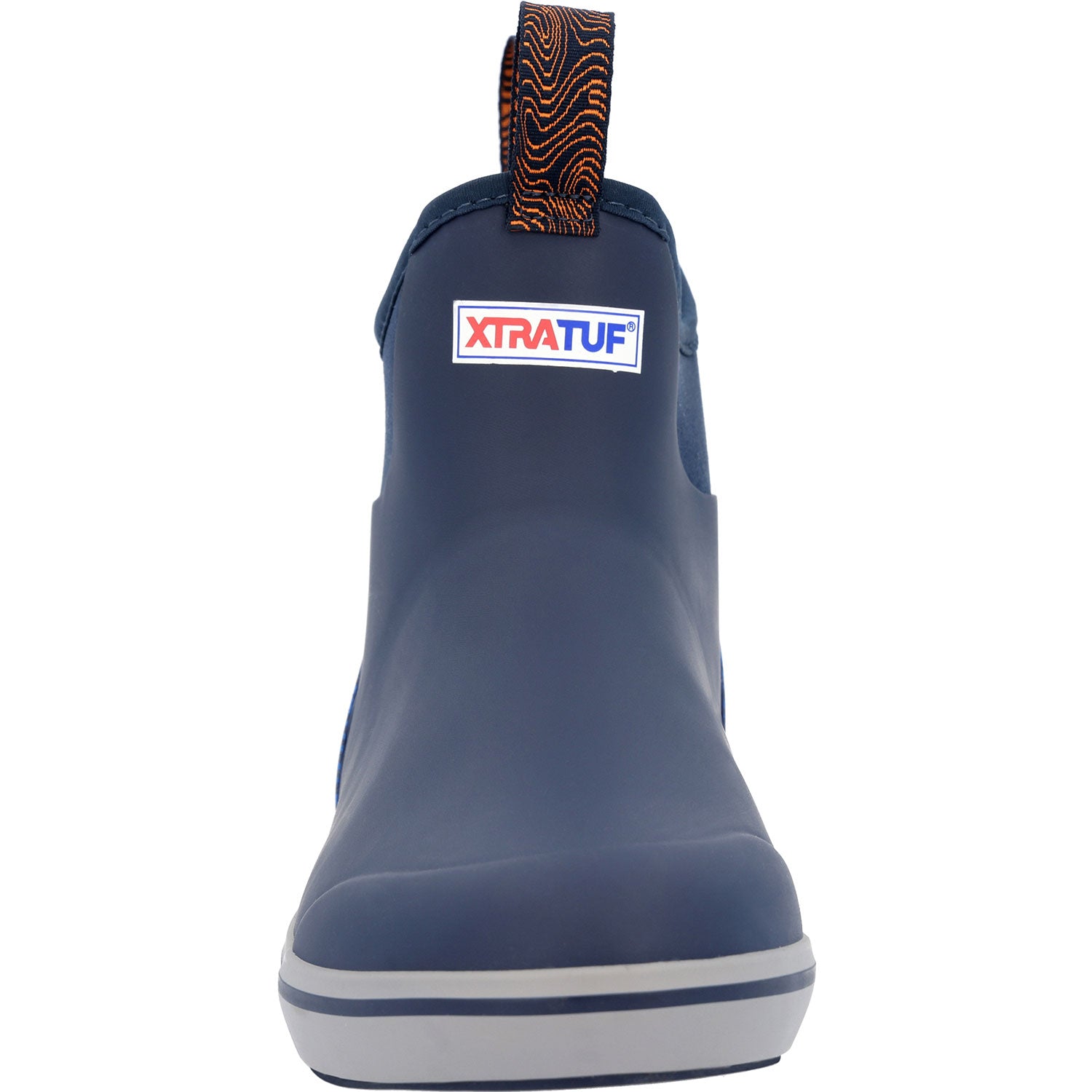 Men's 6 Inch Ankle Deck Boot Blue & Gray