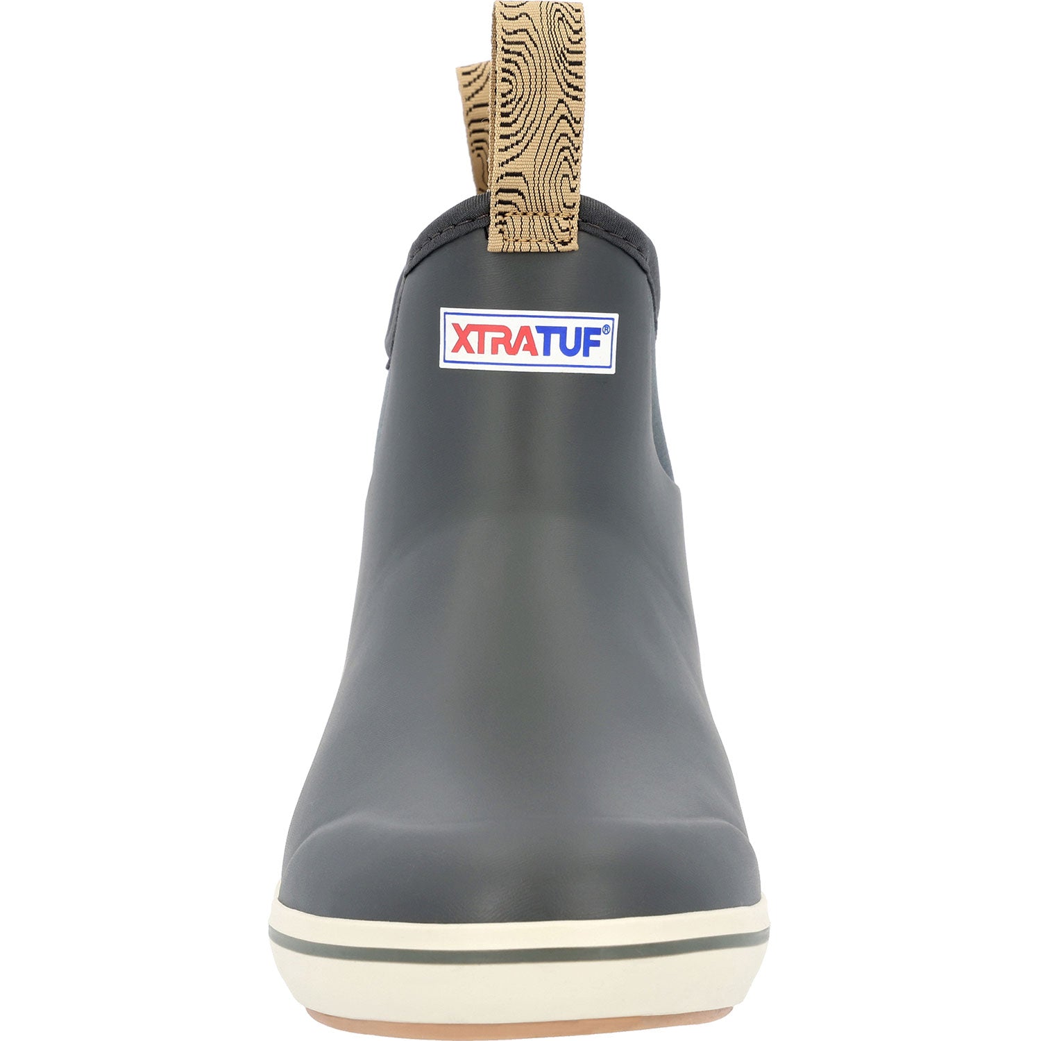 Men's 6 Inch Ankle Deck Boot Blue & Gray