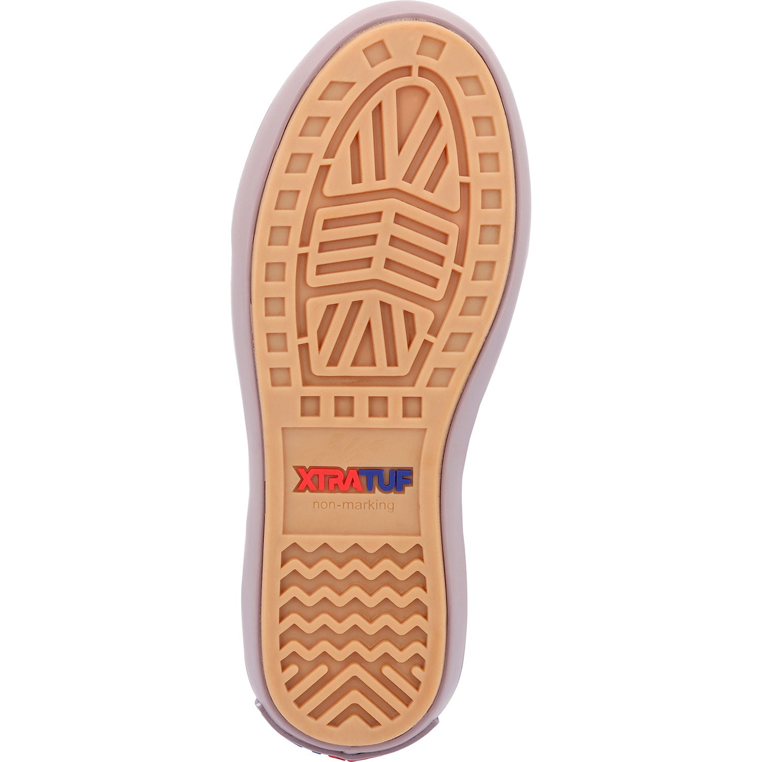 Xtratuf Women's 6 Inch Ankle Deck Boot, Purple & Stone Gray