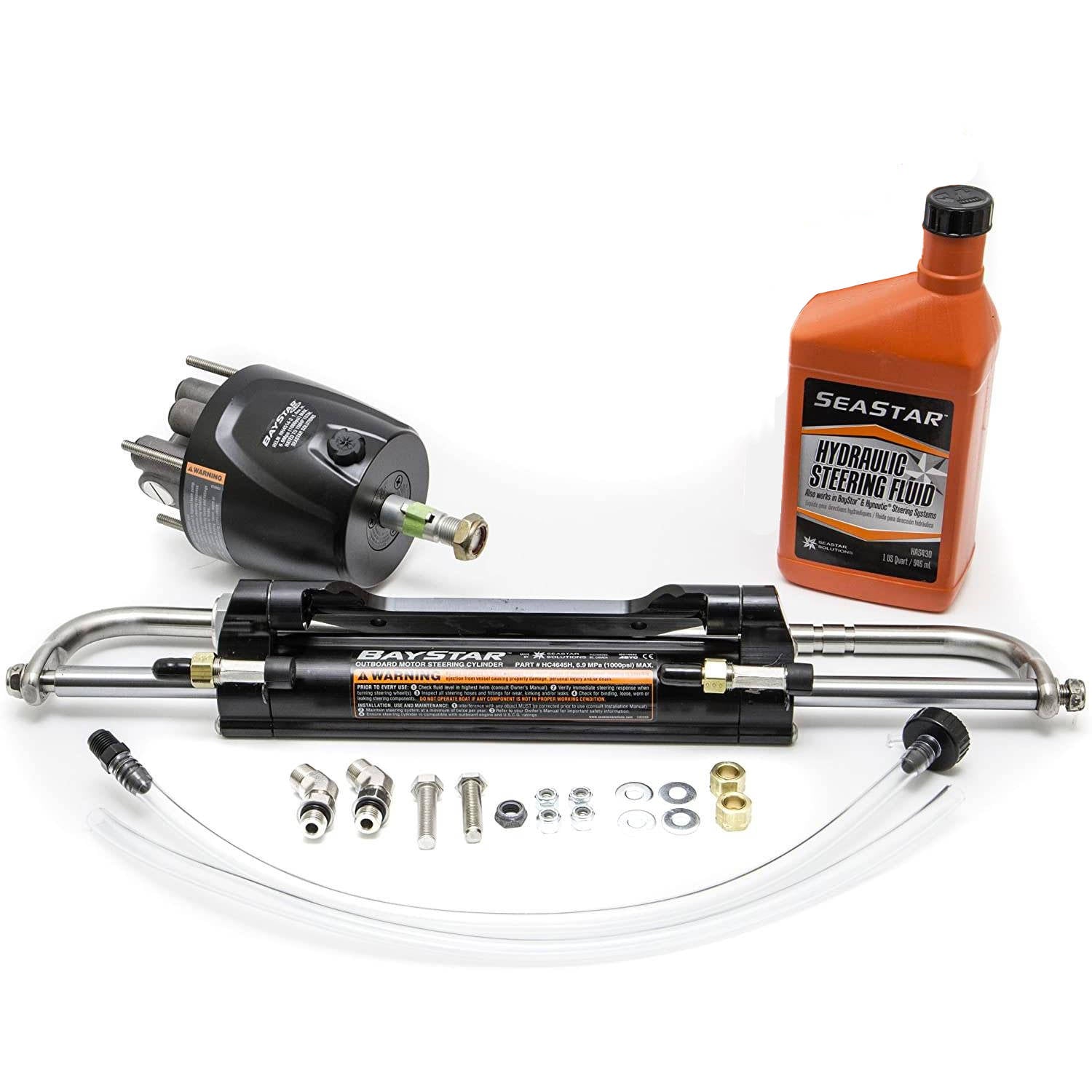 BayStar Plus Hydraulic Steering Kit, HK4500A-3, w/o Tube