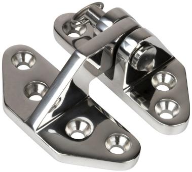 Stainless Hatch Hinge, Bulk