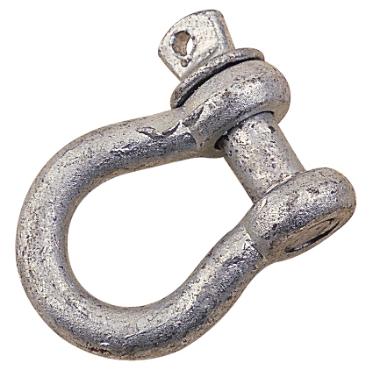 Galvanized Anchor Shackles, Non-Rated POP Displays, 15-50 Count