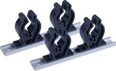 7" Aluminum Track Rod Holder Kit