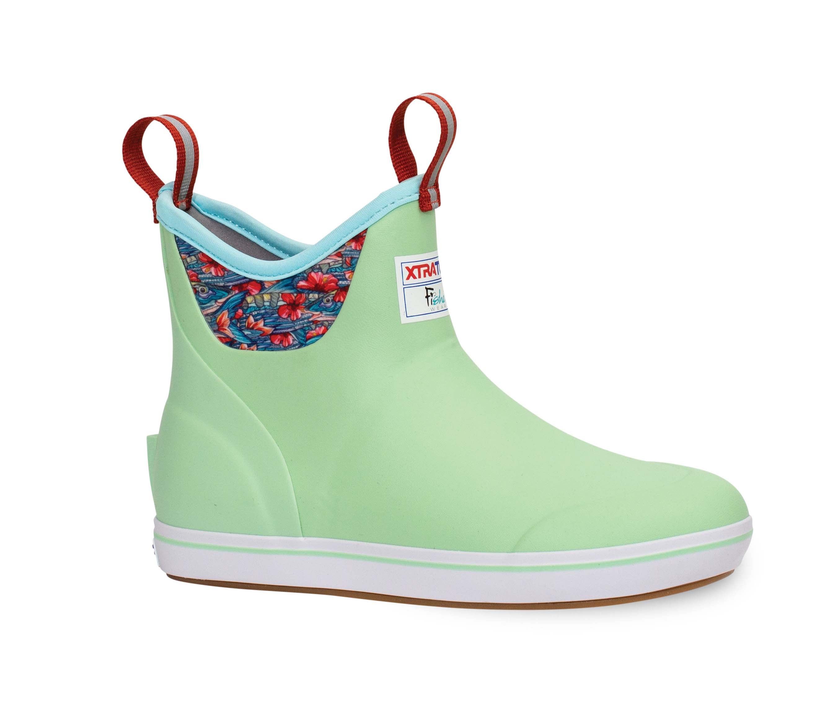 Xtratuf Women's 6 In Fishe Wear Ankle Deck Boot