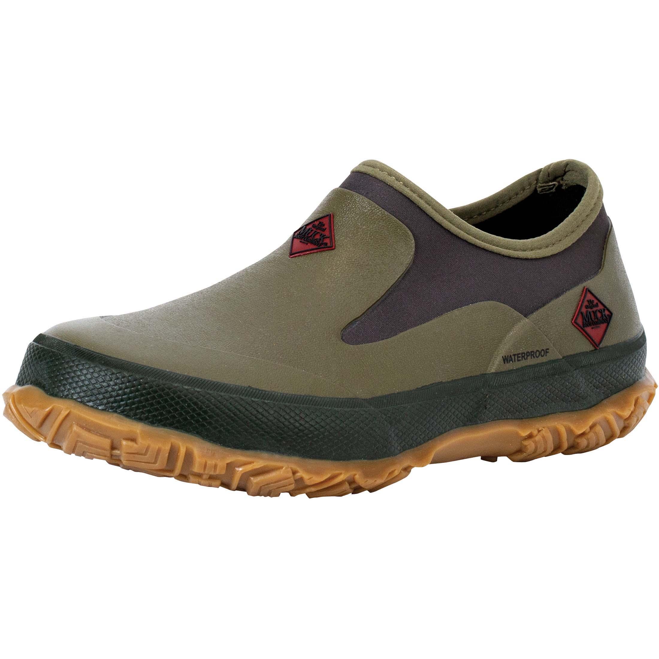 Open-Box Muck Unisex Forager Low Waterproof Shoe Olive, 4