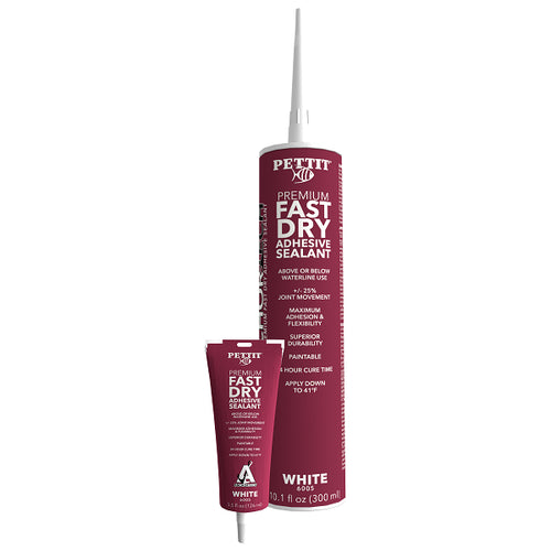 Pettit Anchor Tech Premium Fast Dry, Waterproof, Permanent, and Paintable Adhesive Sealant