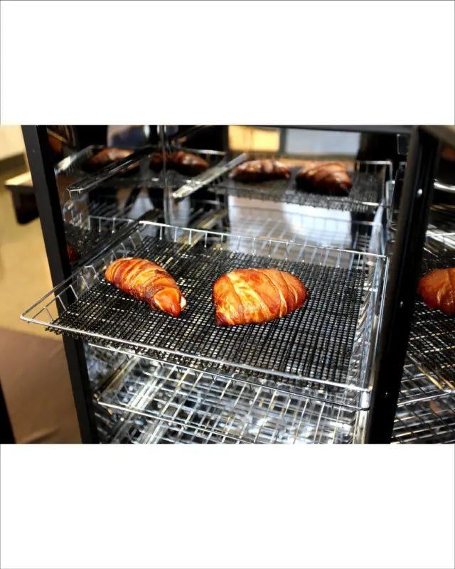 Black Non-Stick Silicone Mats, 4-Pack