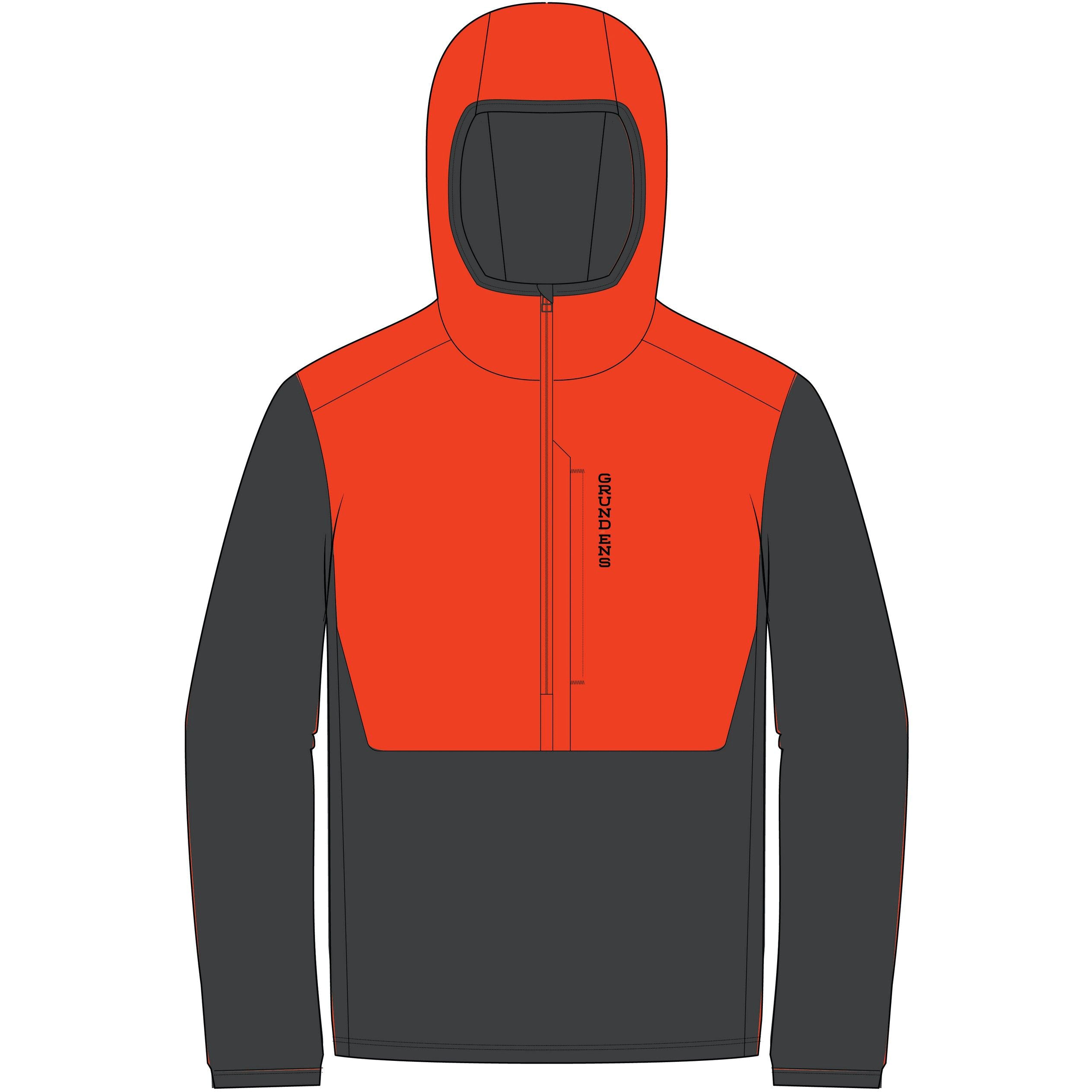 Men's Bering Pro Fleece 1/4 Zip Hoodie