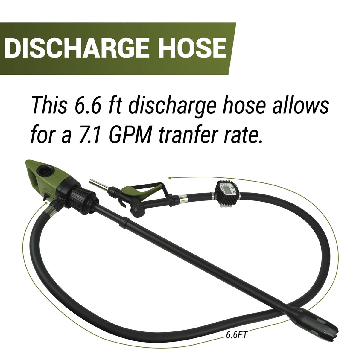 TREDRUMT-M - Metered Electric Drum Pump Telescopic