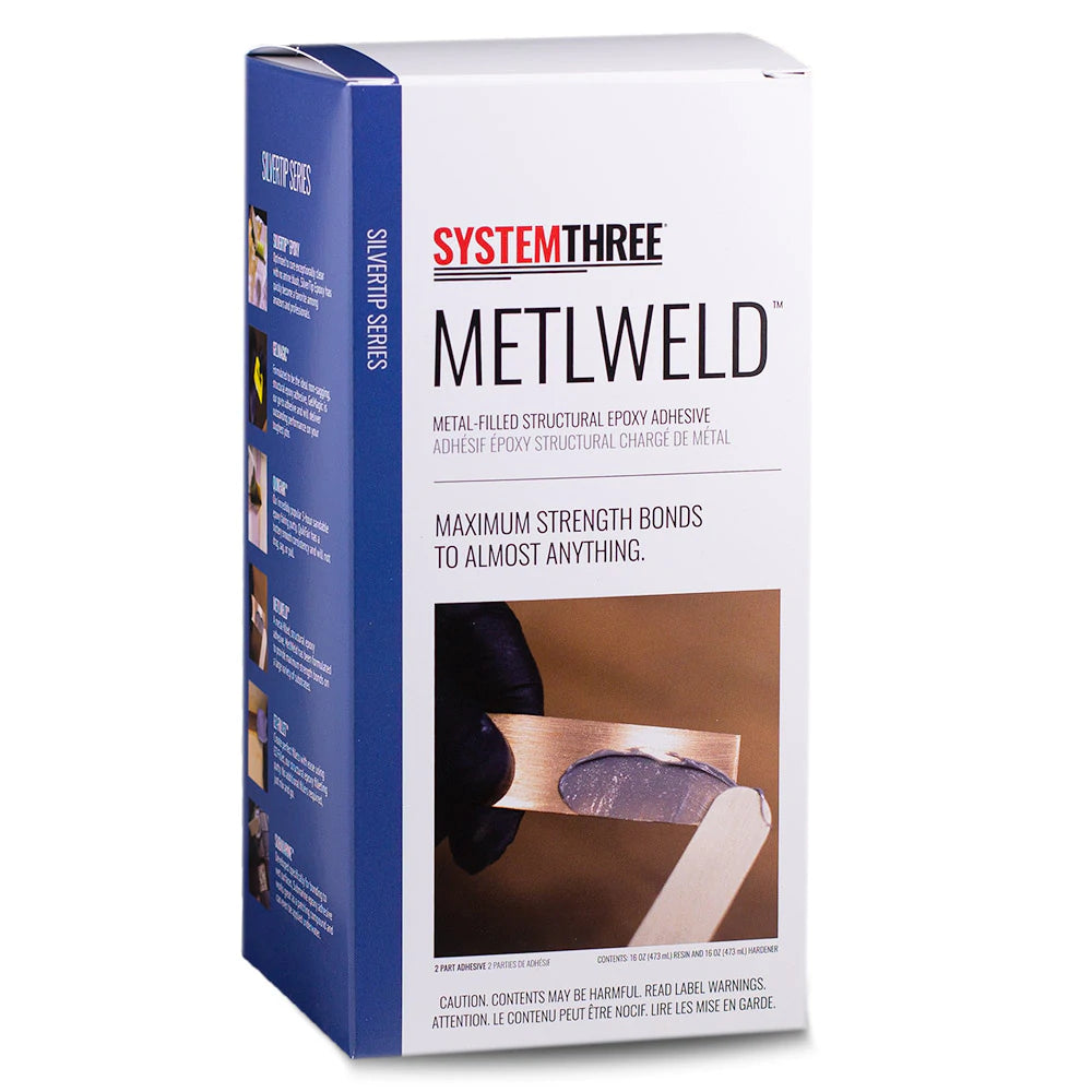 MetlWeld Adhesive Epoxy, QT