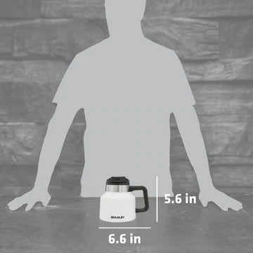 Adventure Tough-To-Tip Admiral's Mug, 20 oz., Black