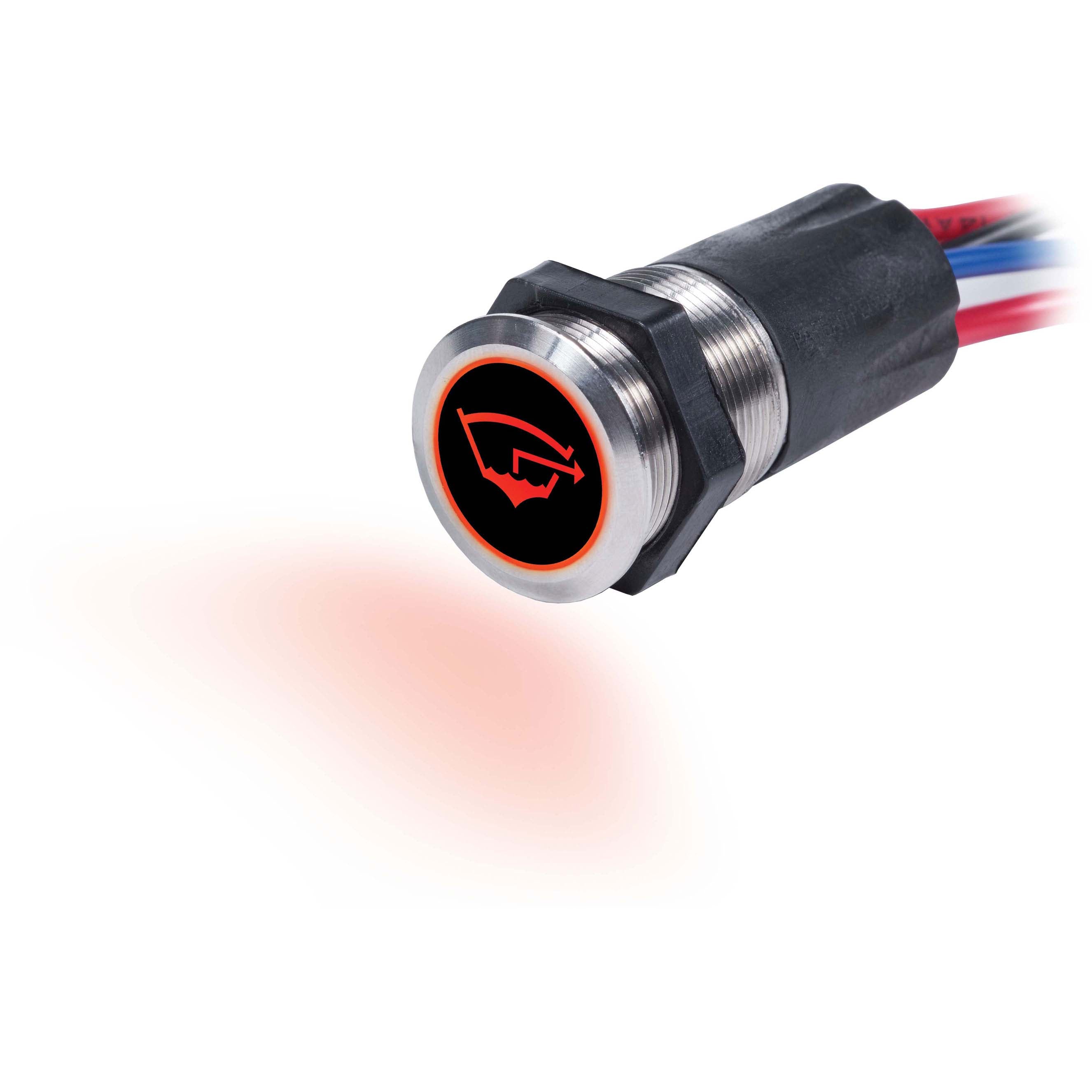 15 Amp Push Button Backlit Switch