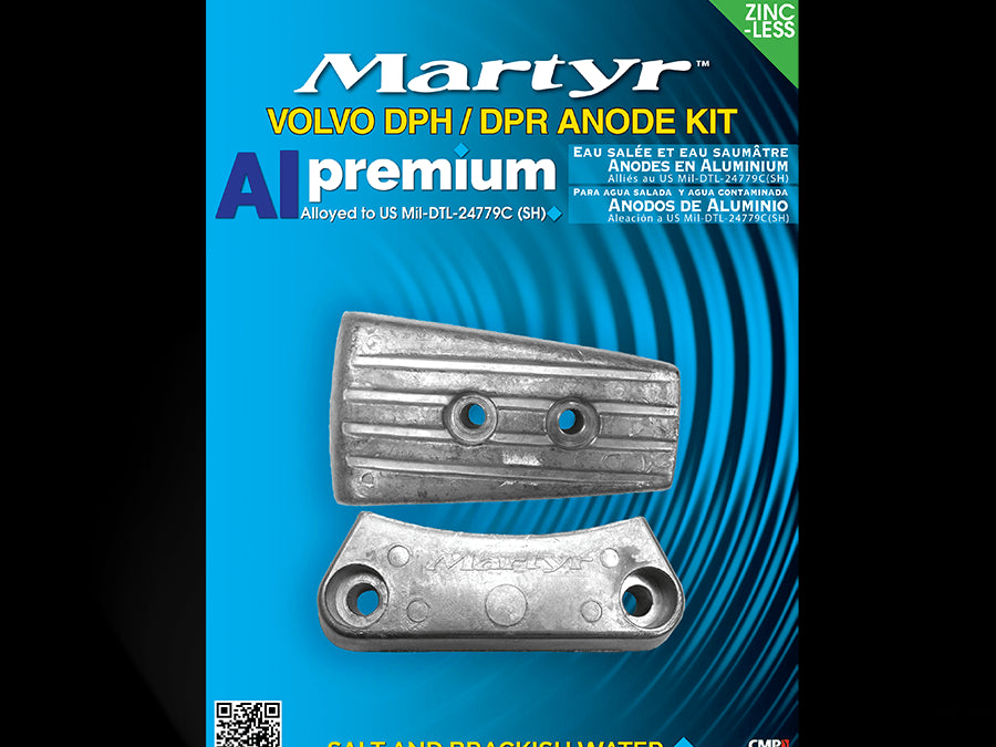 Volvo Penta™ Anode Kit, DPH / DPR Drives