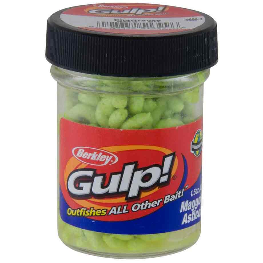 Berkley Gulp Maggot Chartreuse