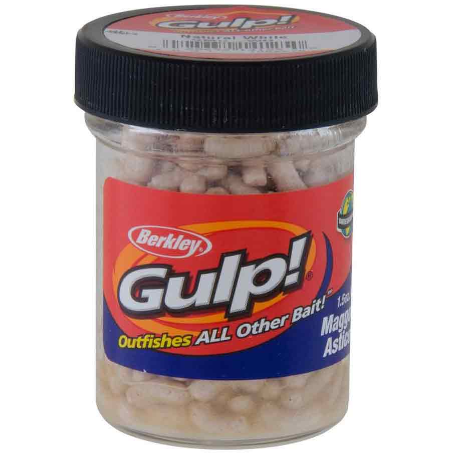 Berkley Gulp Maggot White