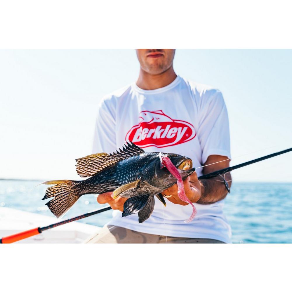 Berkley Gulp Pink Saltwater Grub