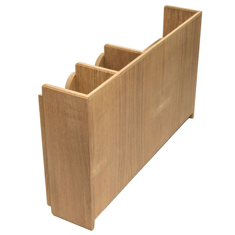 Teak Dish/Cup Holder