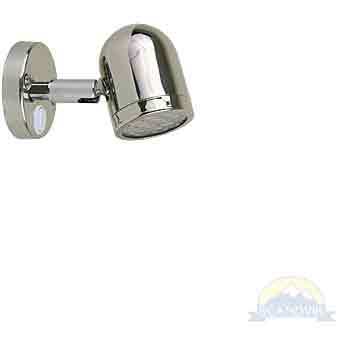 Scandvik Stainless Steel Cabin and Reading Light